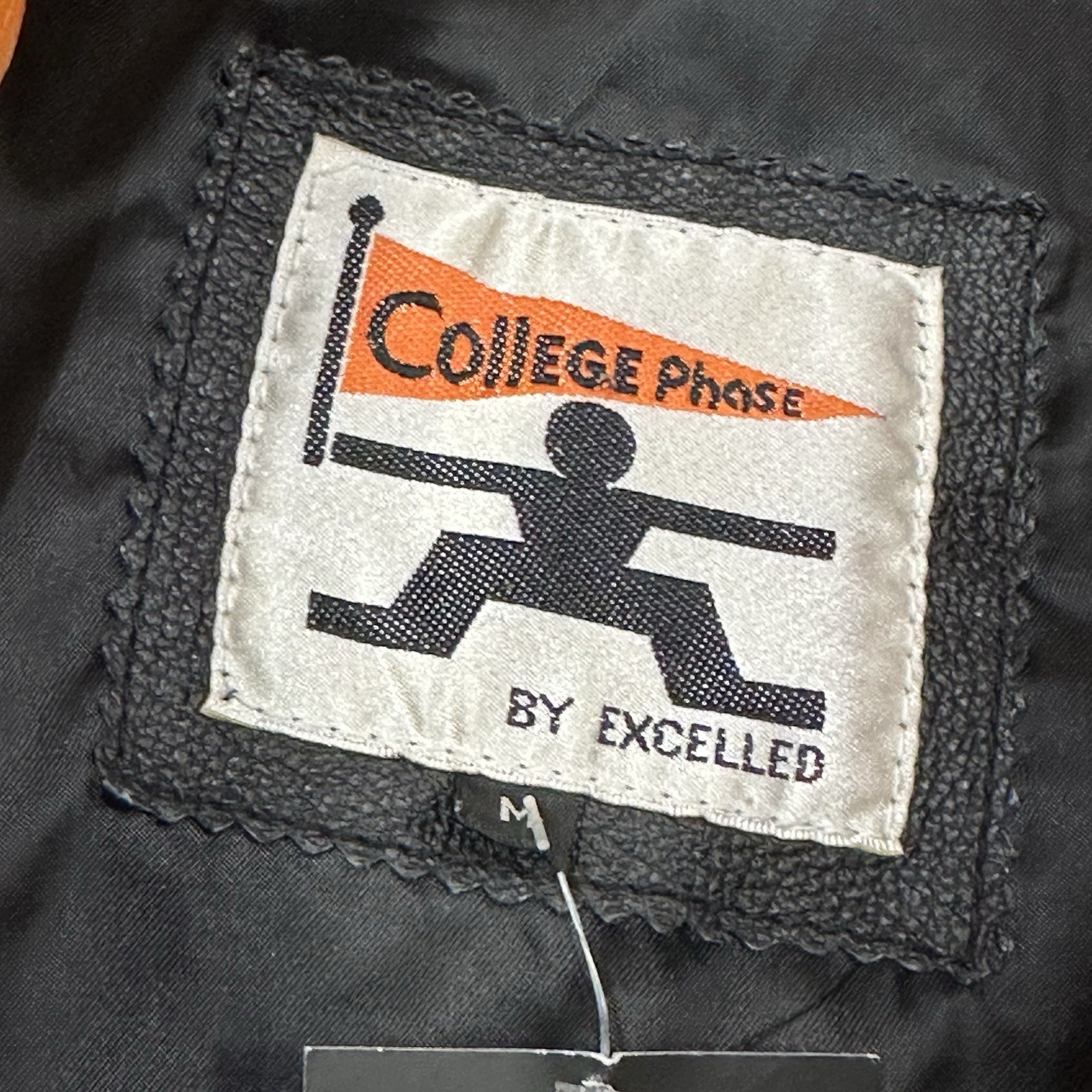 VTG 90s Tennessee Volunteers College Phase By Excelled Leather Jacket Size M