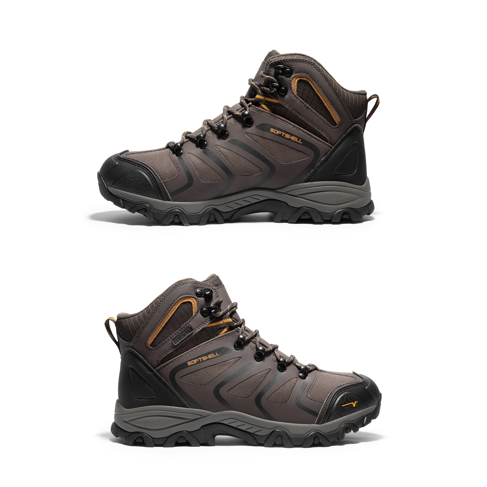 Men’s Waterproof Hiking Boots Lightweight Non-Slip Trail Work Shoes