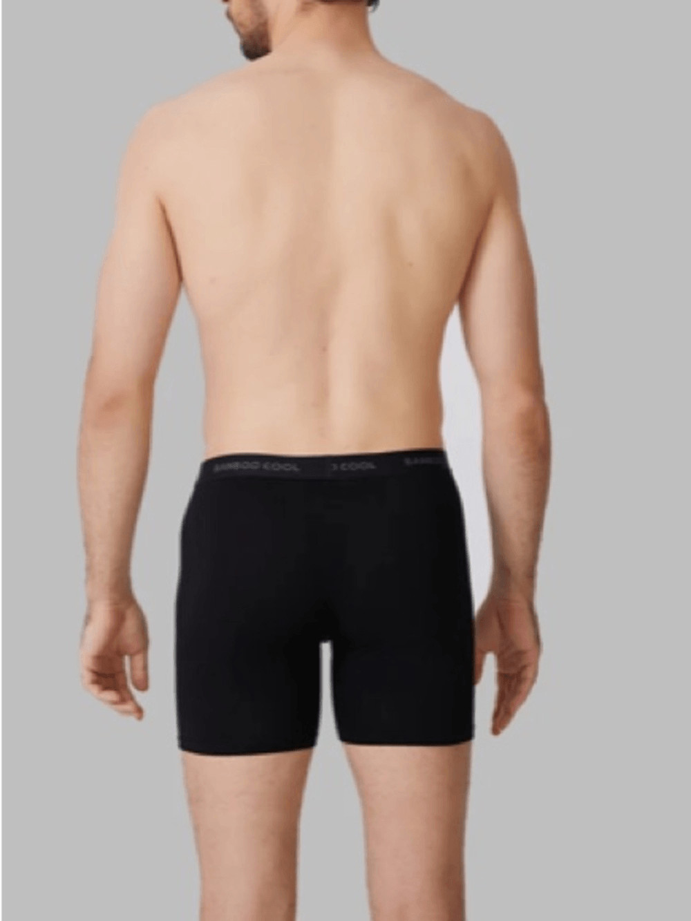 BAMBOO COOL Ultra Soft Men’s Boxer Briefs 5 Pack, Size XXL, NWT