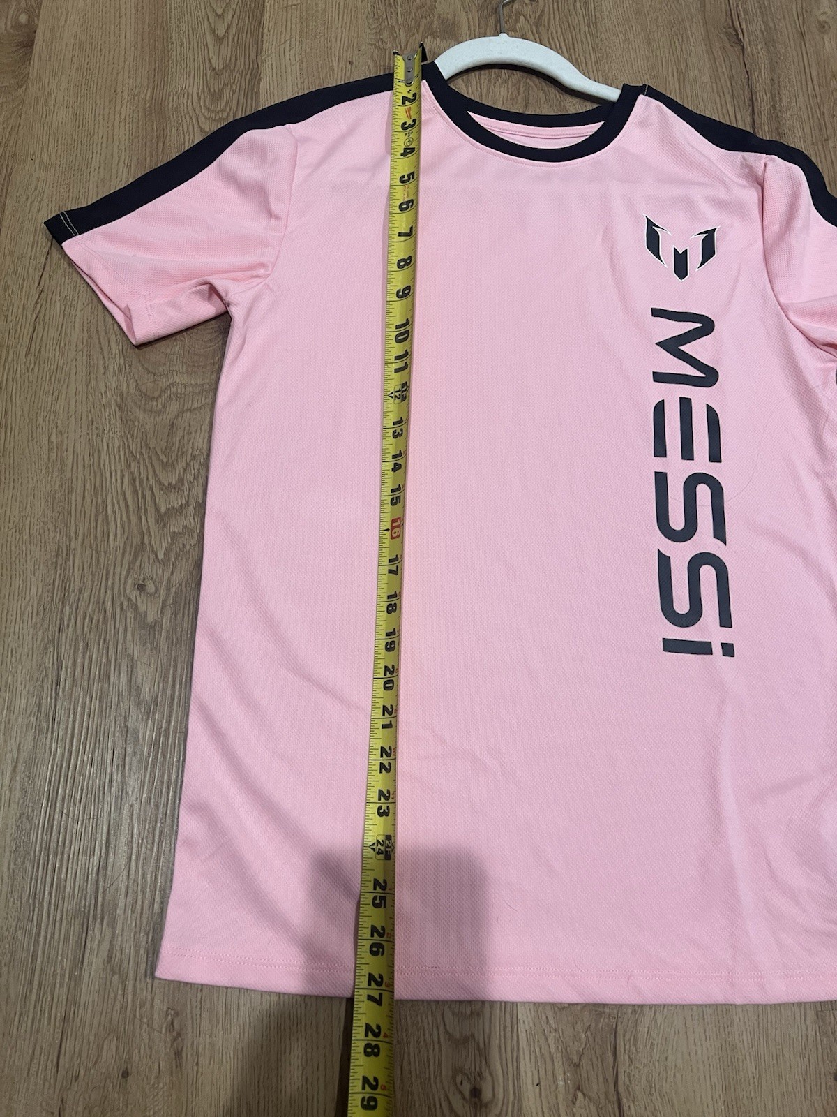 Messi Performance Pink Shirt Pink Youth XL New With Tags