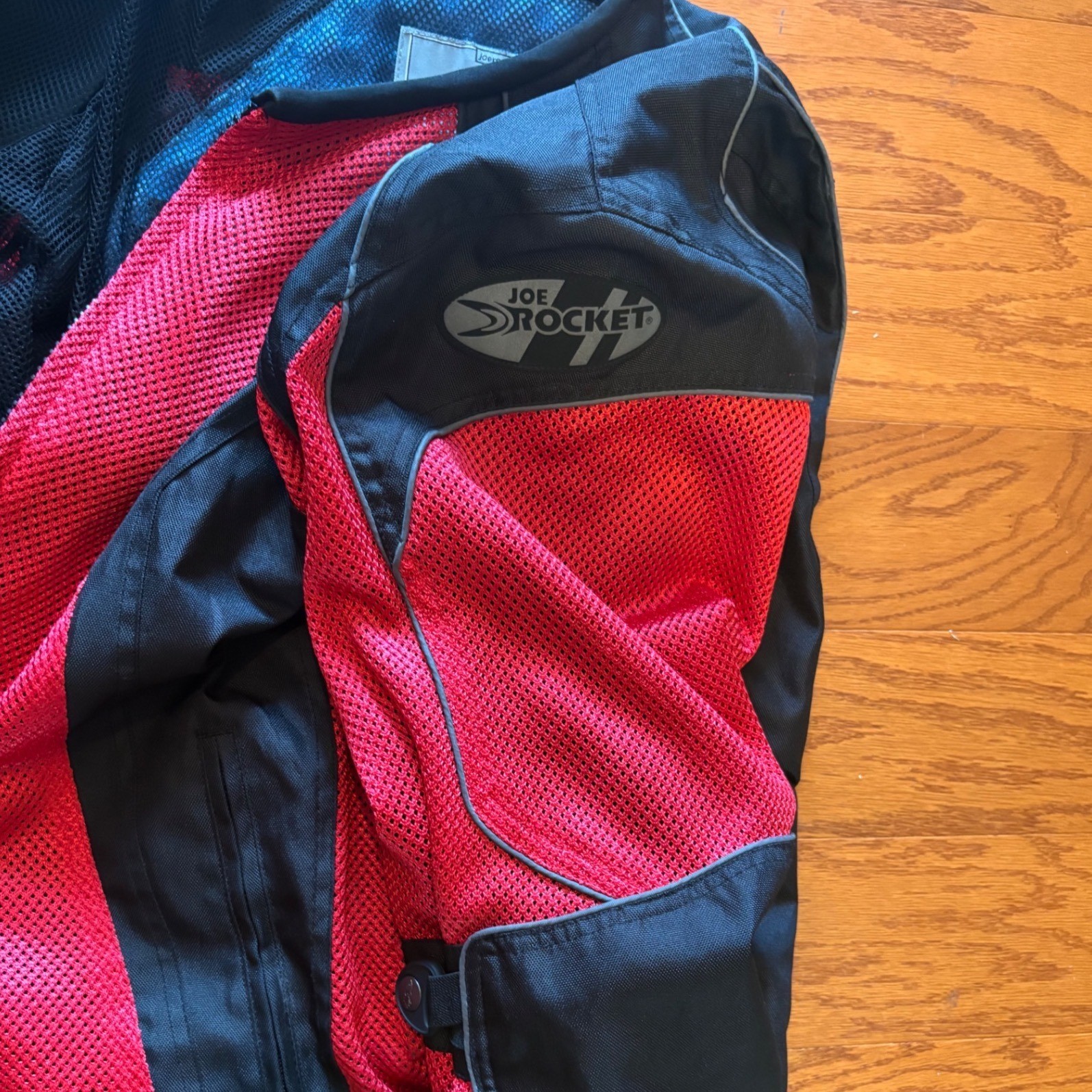 Joe Rocket Phoenix Mesh Motorcycle Jacket Red Black Armored Mens 2XL