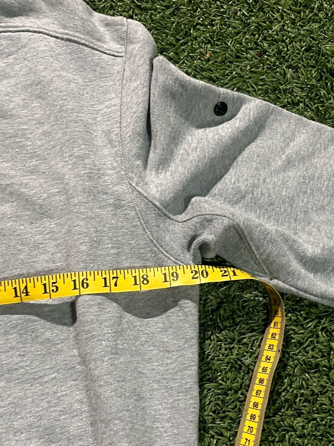 Stone Island Grey Cotton Crewneck Sweatshirt