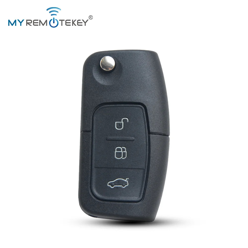 Flip remote key 3 button 434Mhz FO21 blade for Ford Mondeo Focus Fiesta C Max