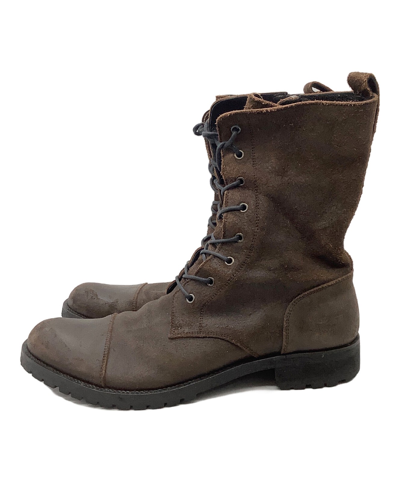 Burberry Black Label Side Zip Boots BFw14