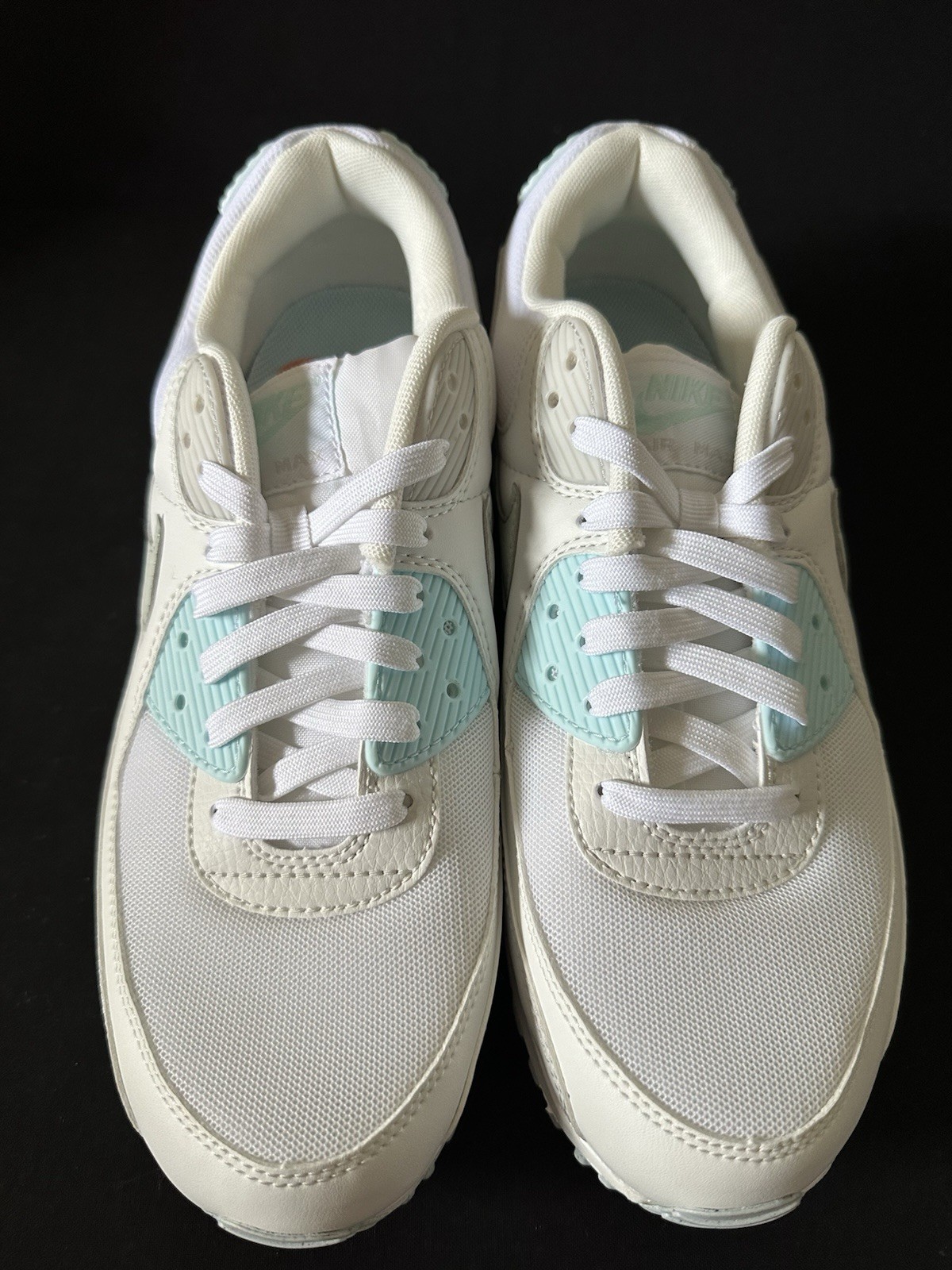 Nike WMNS Air Max 90 Ice Blue White Gray Women Size 11 Men 9.5 New DH8010- 104