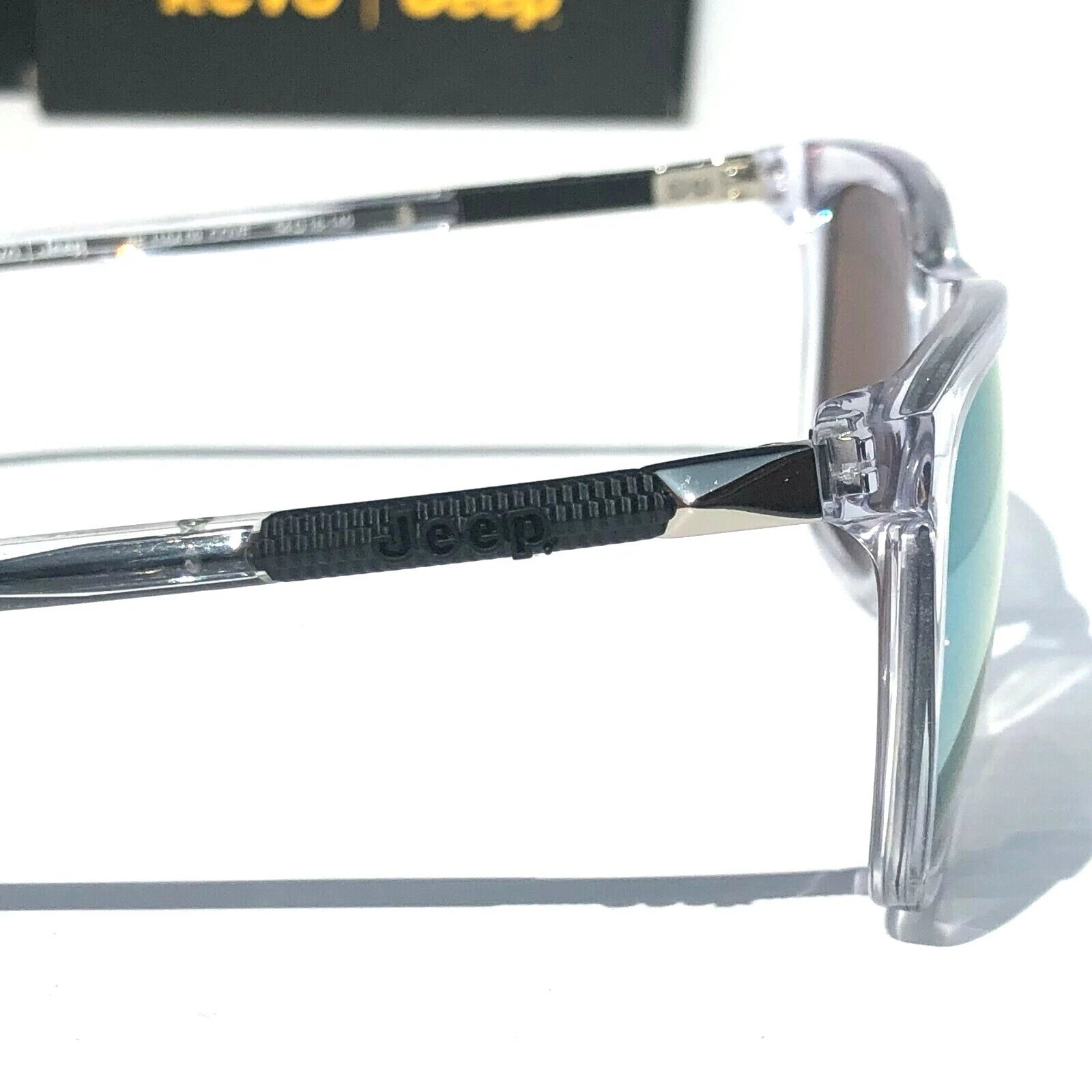 Revo Sunglasses JEEP COVE Clear Crystal Frame / Blue Water POLARIZED Lens RE1164