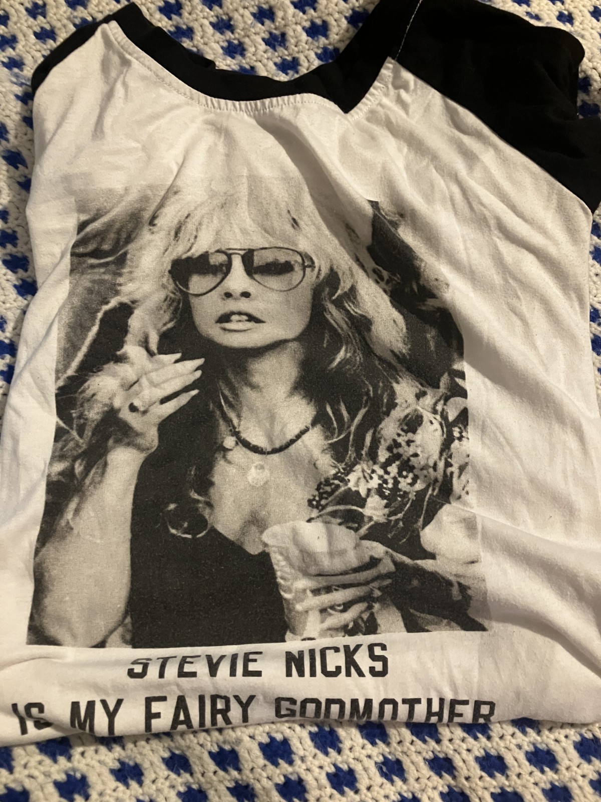 stevie nicks old band shirt vintage wear