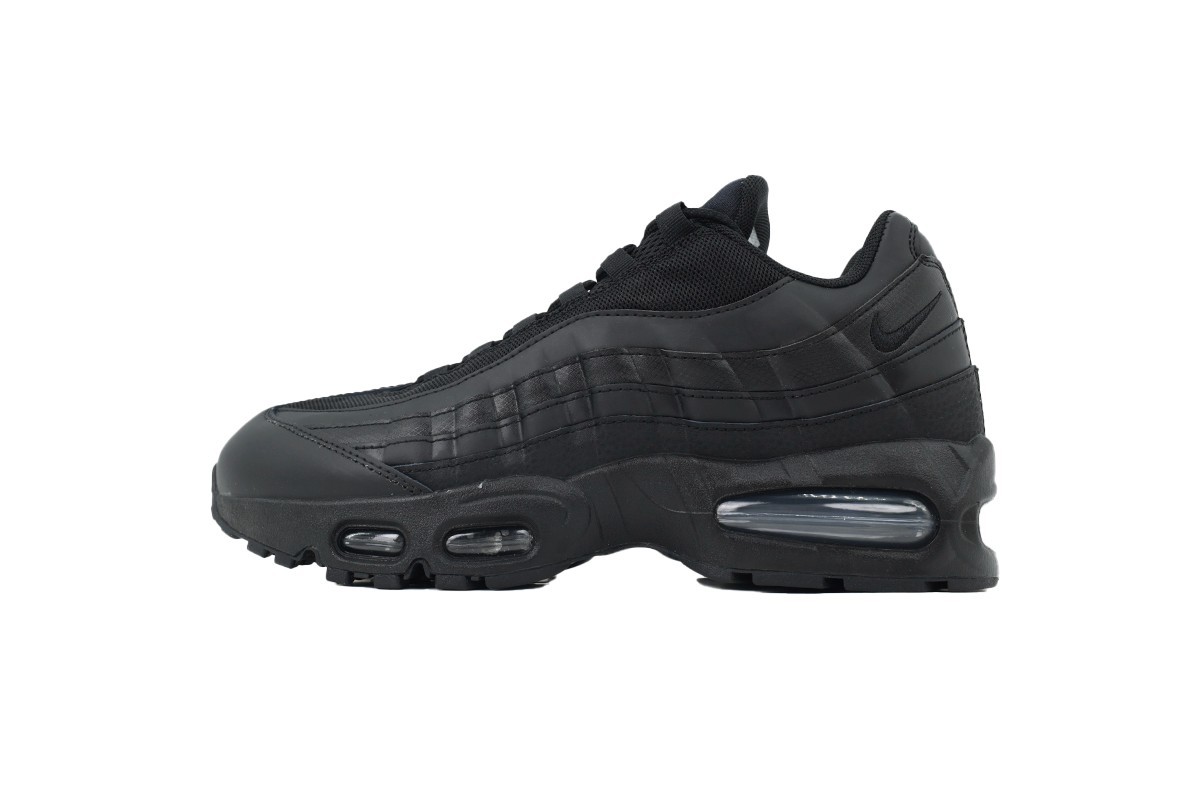 Nike Air Max 95 “Triple Black” Men’s All Black Casual Running Sneakers