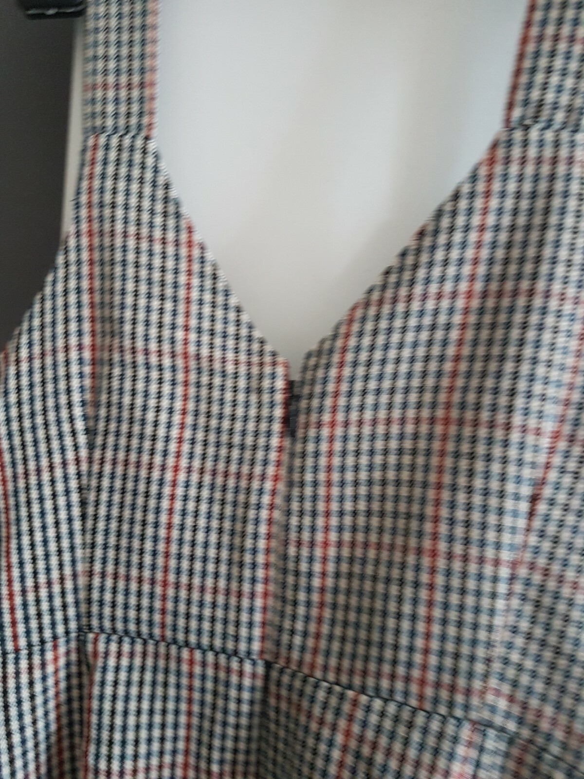 BNWT PRIMARK CHECK DOG TOOTH DRESS SIZE 6UK MULTI COLOURED SEE