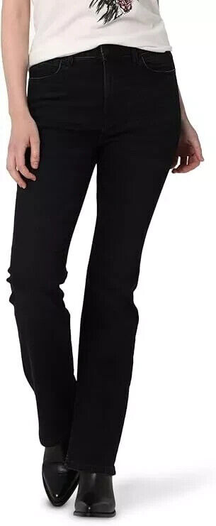 Wrangler Women’s High-Rise Bootcut Stretch Jeans
