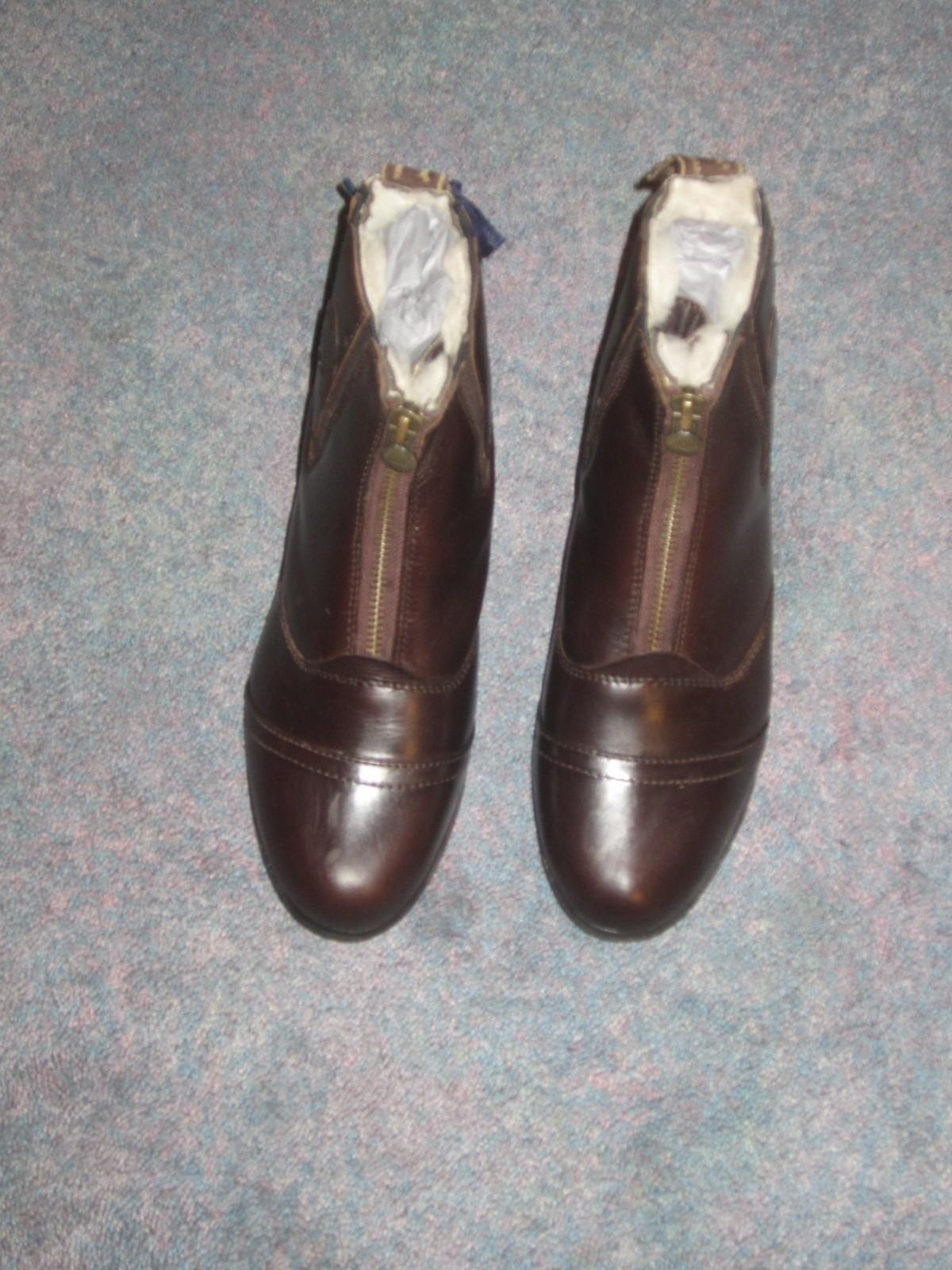 NIB Mountain Horse Aurora Zip Winter Paddock Boots – Womens 5, Brown
