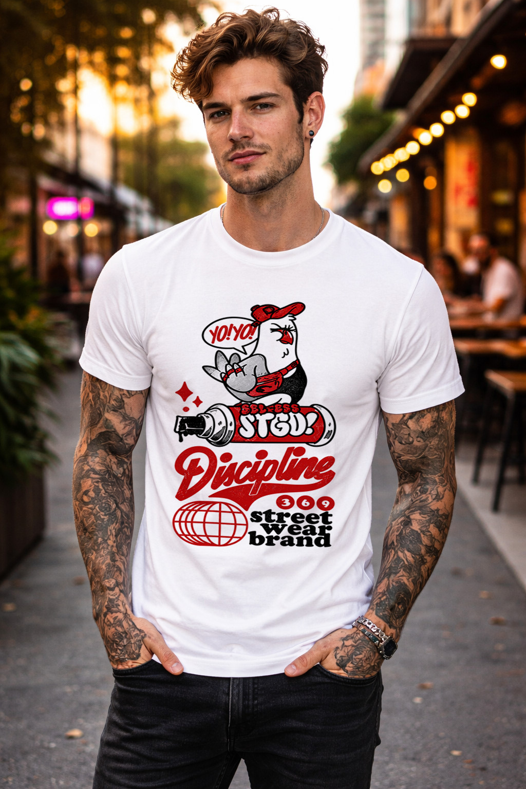 Streetwear Graphic T Shirt Skateboard Cartoon Character Urban Graffiti Y2K Skate