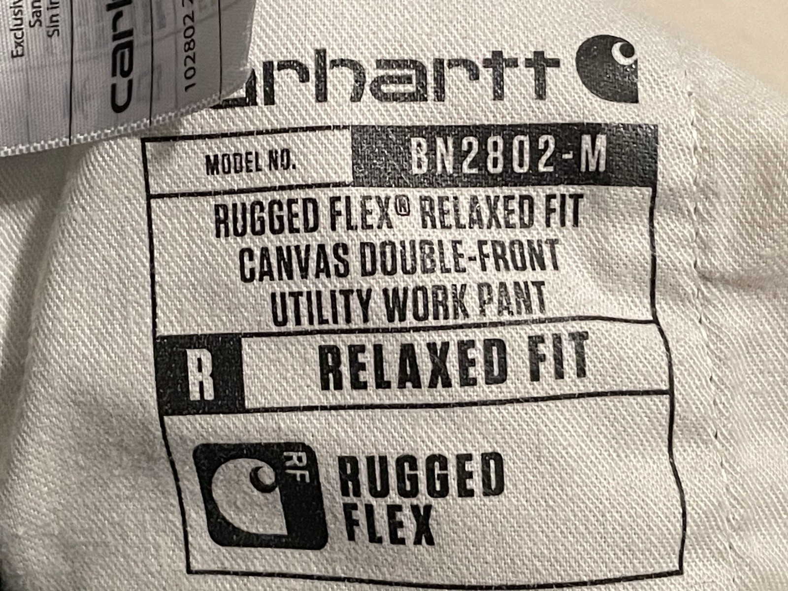 Carhartt Double Knee Workwear 102802-217 Relaxed Fit Pants Men’s Sz 42×30(28)