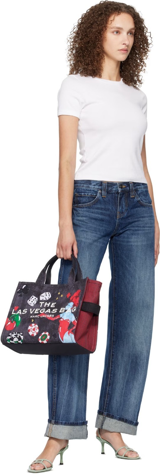 Marc Jacobs The Las Vegas LIMITED EDITION City Capsule Canvas Tote Bag Handbag