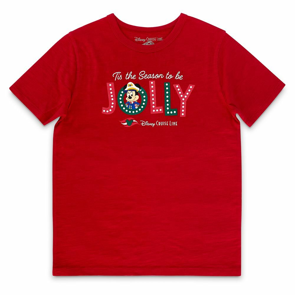 Disney Authentic Cruise Line Holiday T-Shirt for Kids Size XXS XS S M L XL