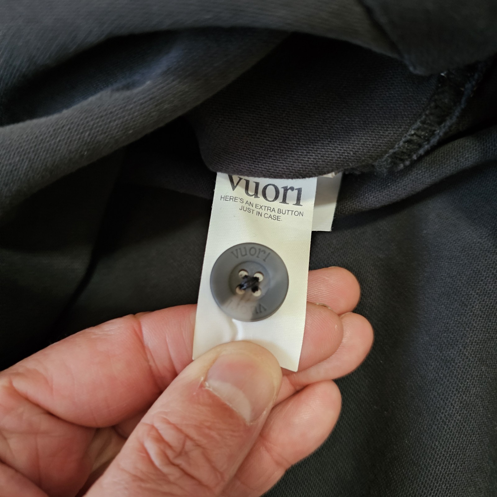 Vuori Mackenzie Women’s Shirt Jacket Size XS/S, Black Button-Up, Pockets VW546