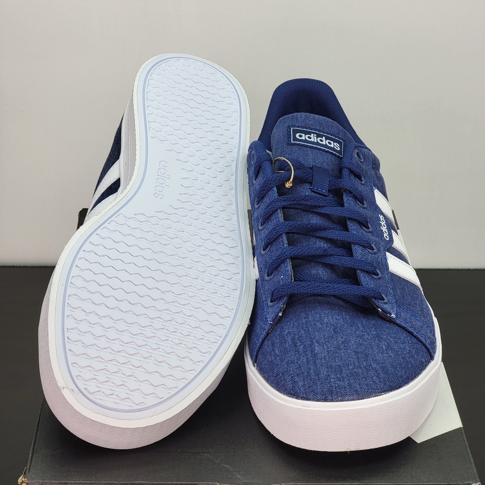 Adidas Daily 3.0 Men’s Size 11.5 Shoes Blue Athletic Skateboarding Sneakers