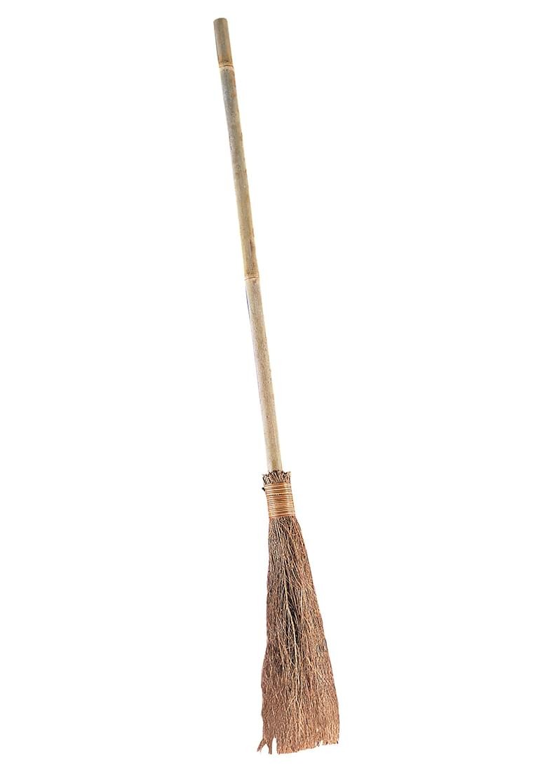 36″ Straw Witch Broom Costume Accessory