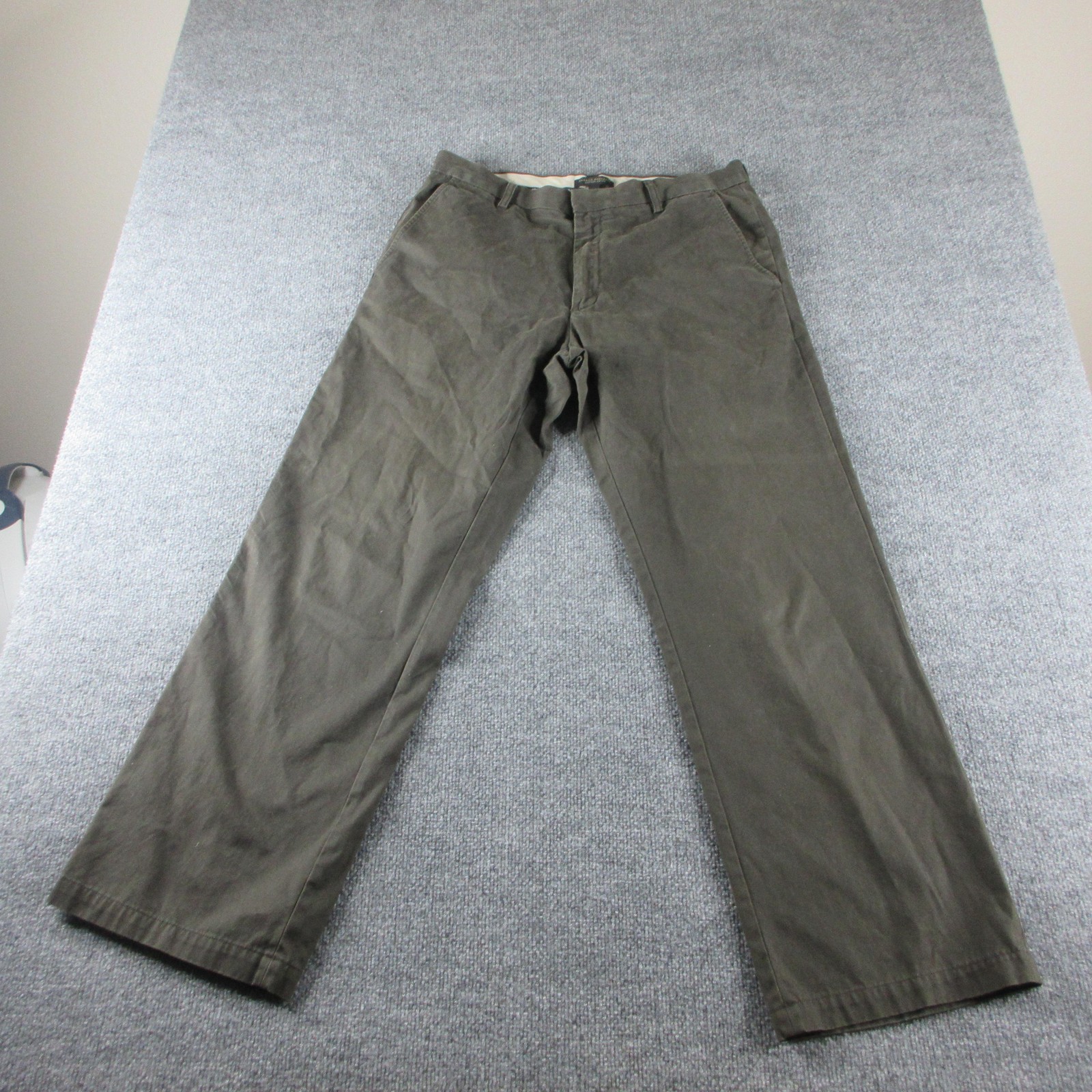 Banana Republic Dawson Chino Pants Mens 34×31 Brown Cotton Straight Casual