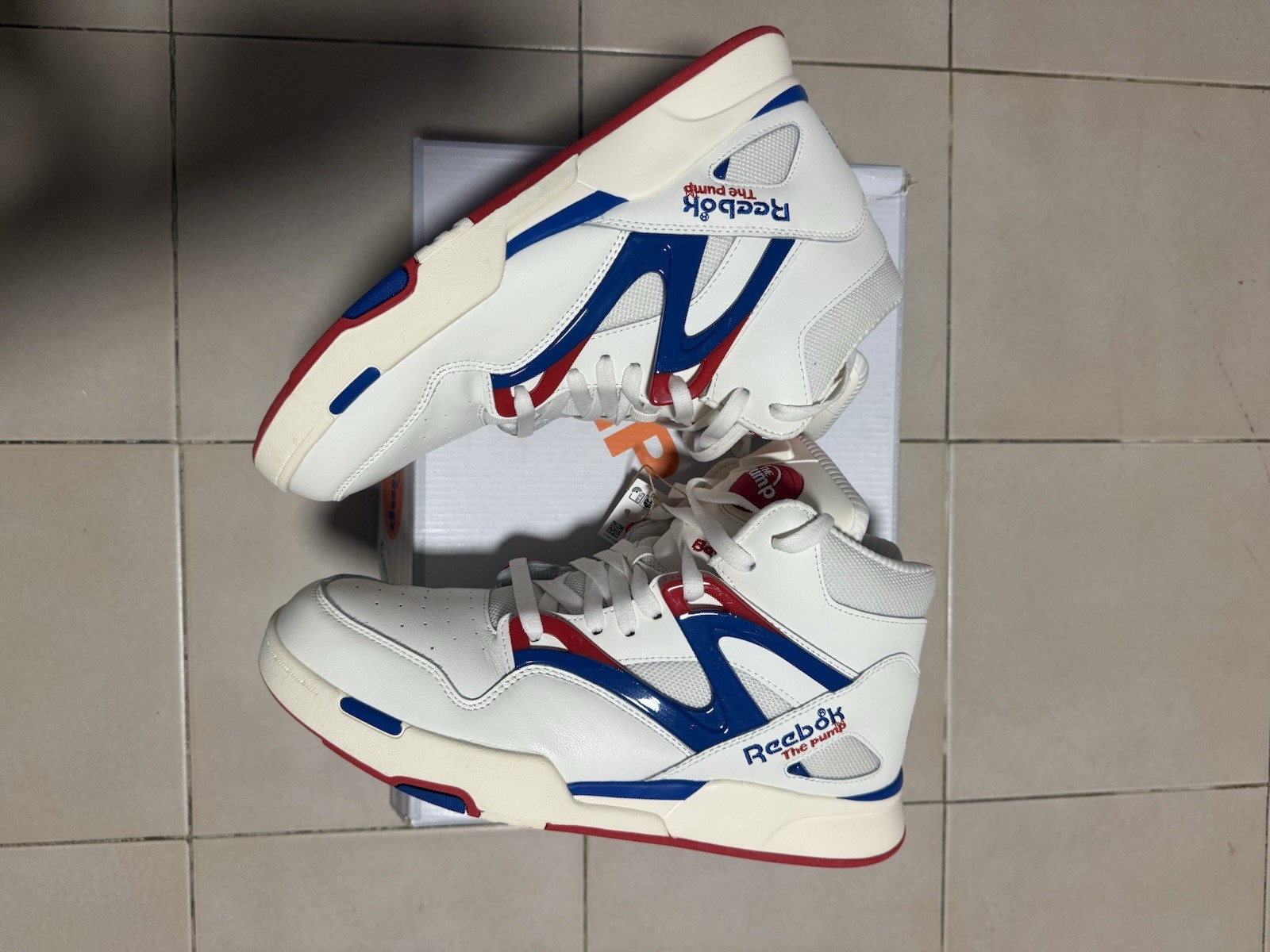 Reebok Pump Omni Zone 2 Chalk Vector Blue