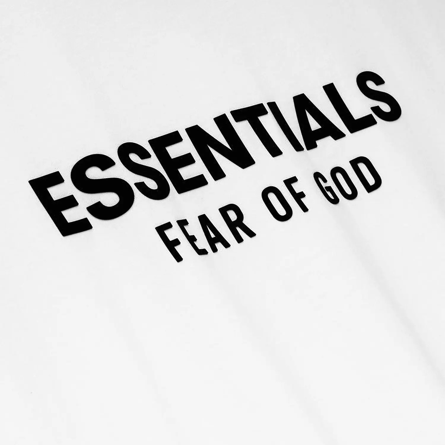 Fear of God Essentials Classic Tee ‘Bright White’ L Size Oversized T-Shirt SS25