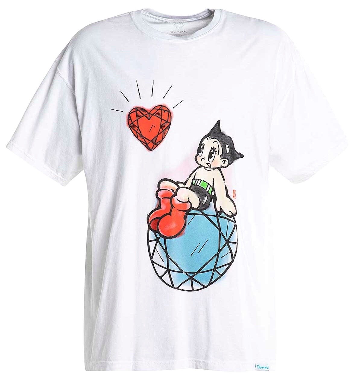 New Diamond Supply Co. Astro Boy Sport Mens T Shirt Size SMALL RDAM-588