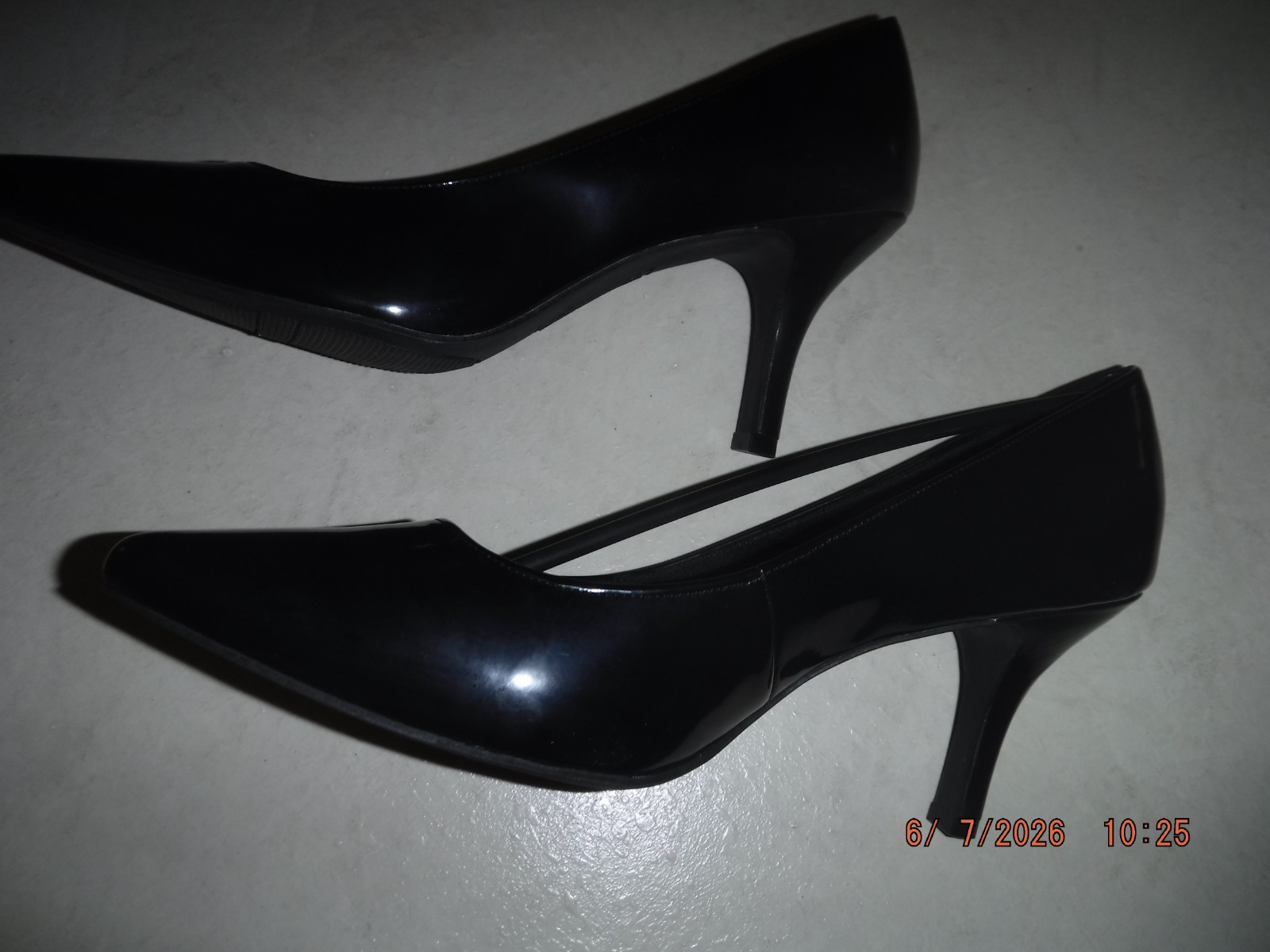 COMFORT PLUS PREDICTIONS SIZE 12W JANINE BLACK WOMEN’S HIGH HEEL SHOES NEW w/BOX