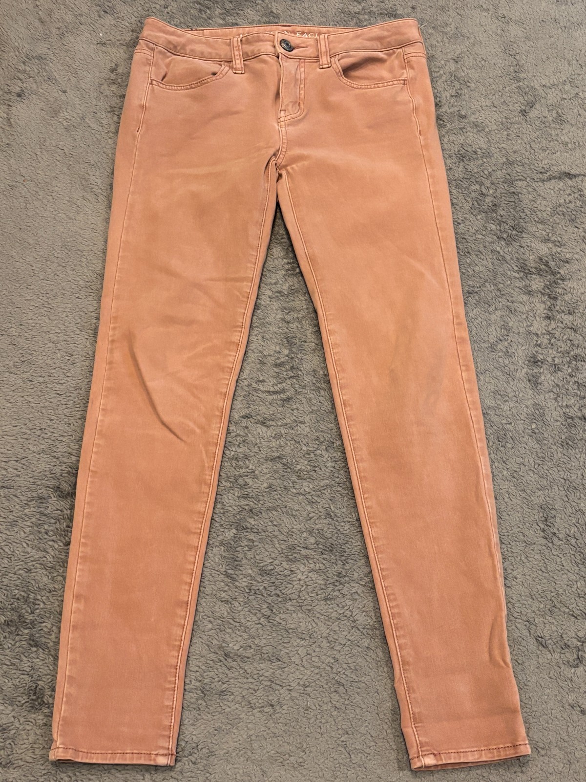 American Eagle Jegging Womens 4 Pink Stretch Jean Legging Casual
