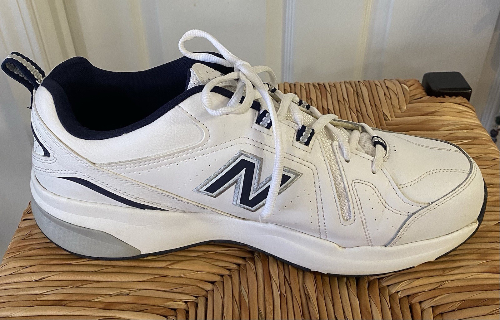 New Balance 608 Men’s White Sneakers 13