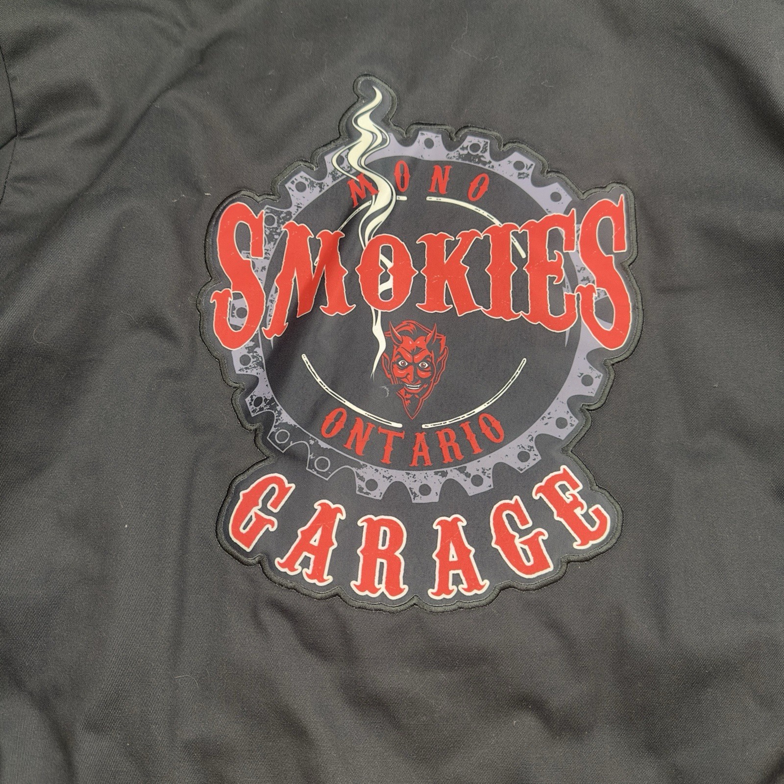 Dickies Eisenhower Jacket Black Men’s 3XL Smokies Garage Custom Devil