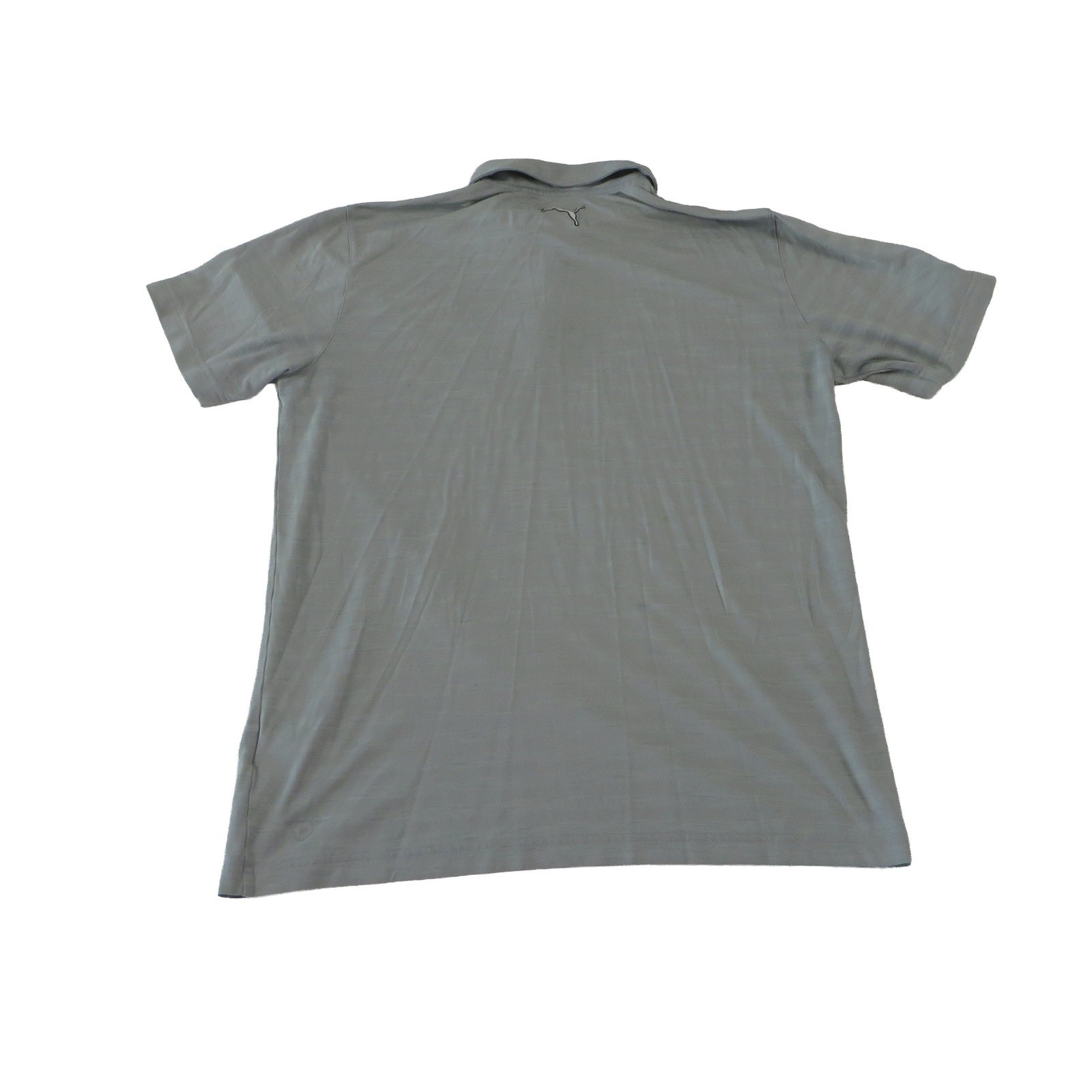 PUMA Cobra Tour Performance Stretch Gray Golf Polo Shirt Men’s Medium