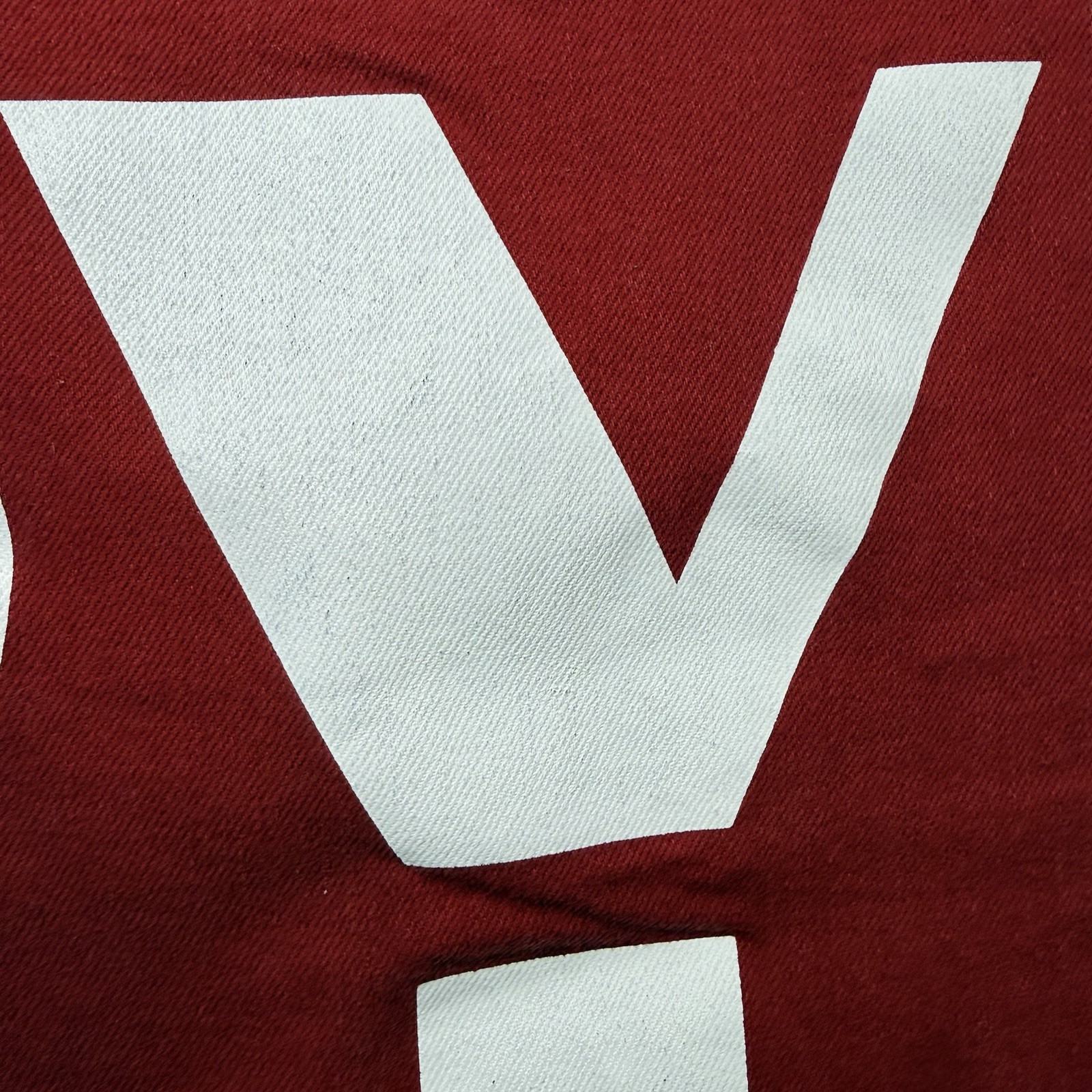 Levi’s 541 Color Block~RARE~Spell Out On Back Leg~Size 34X34~Logo~Blue Red Denim