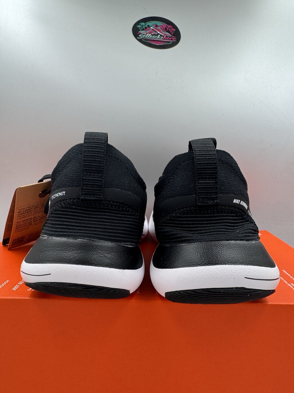 Nike Free RN FK Next Nature Black White FB1276-002 Size 12