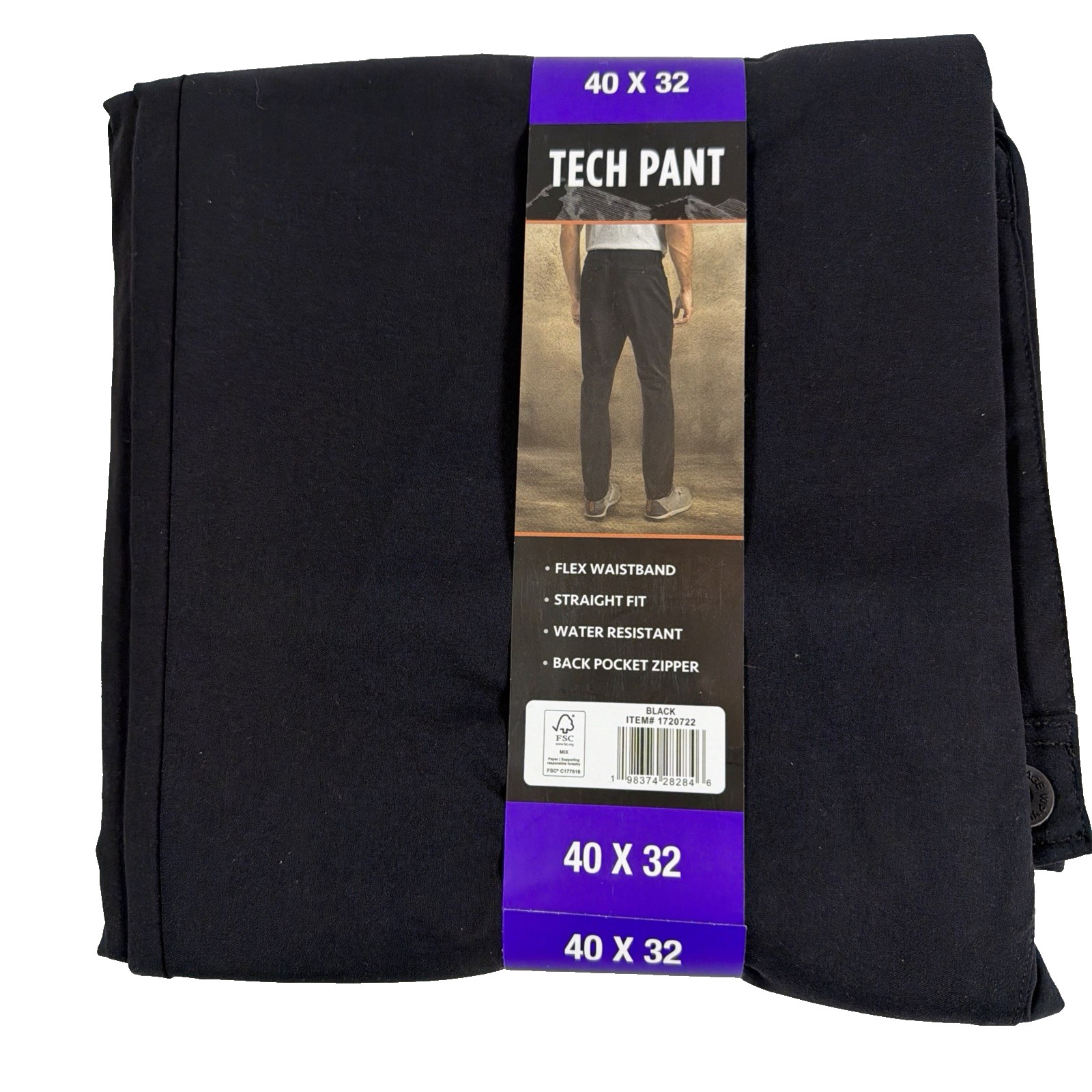 Weatherproof Vintage Men’s Tech Pant Stretch Water Resistant 5-Pocket NWT
