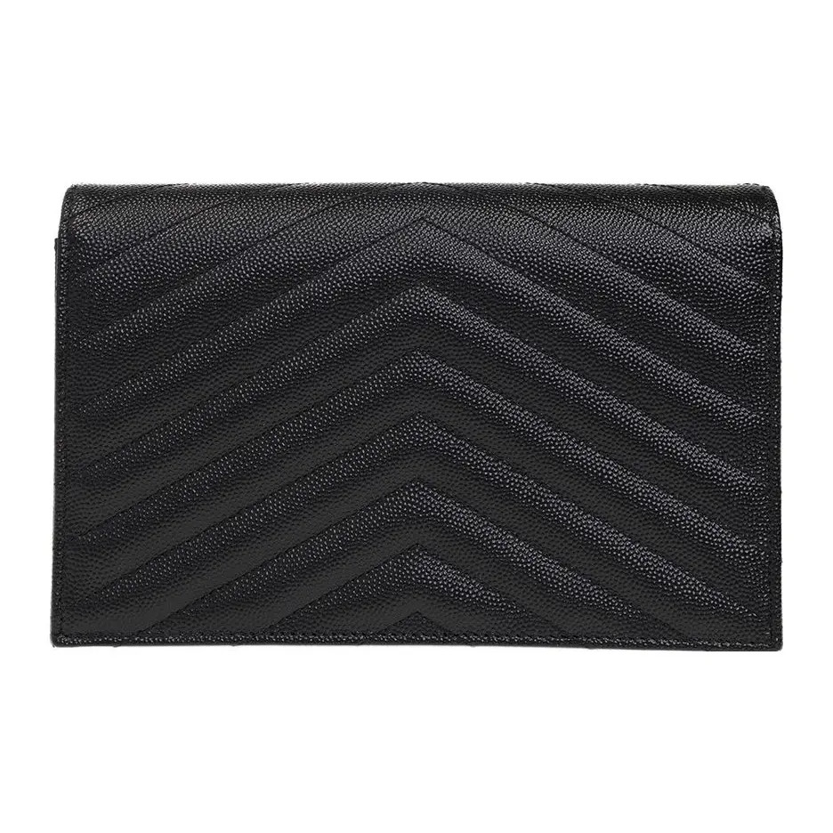 SAINT LAURENT YSL CASSANDRE Shoulder Crossbody Bag Women’s 7.6×1.5×5.1 in