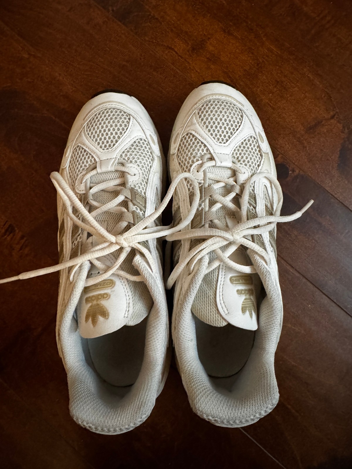adidas Ozmillen Men’s Sneakers White/Beige Low Top Lace Up IG9111