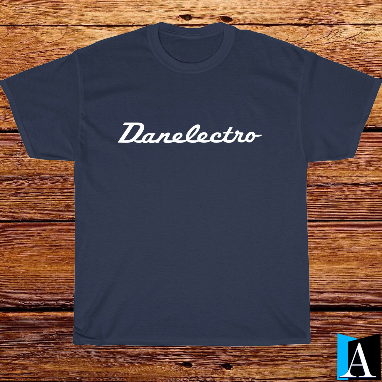 New Shirt Danelectro Guitars Music Logo T-Shirt Black/White/Grey/Navy Size S-3XL