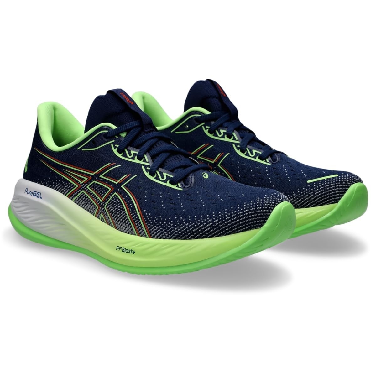 Size 10 – Asics Gel Cumulus 26 Limited Edition Blue Expanse Illuminate Green