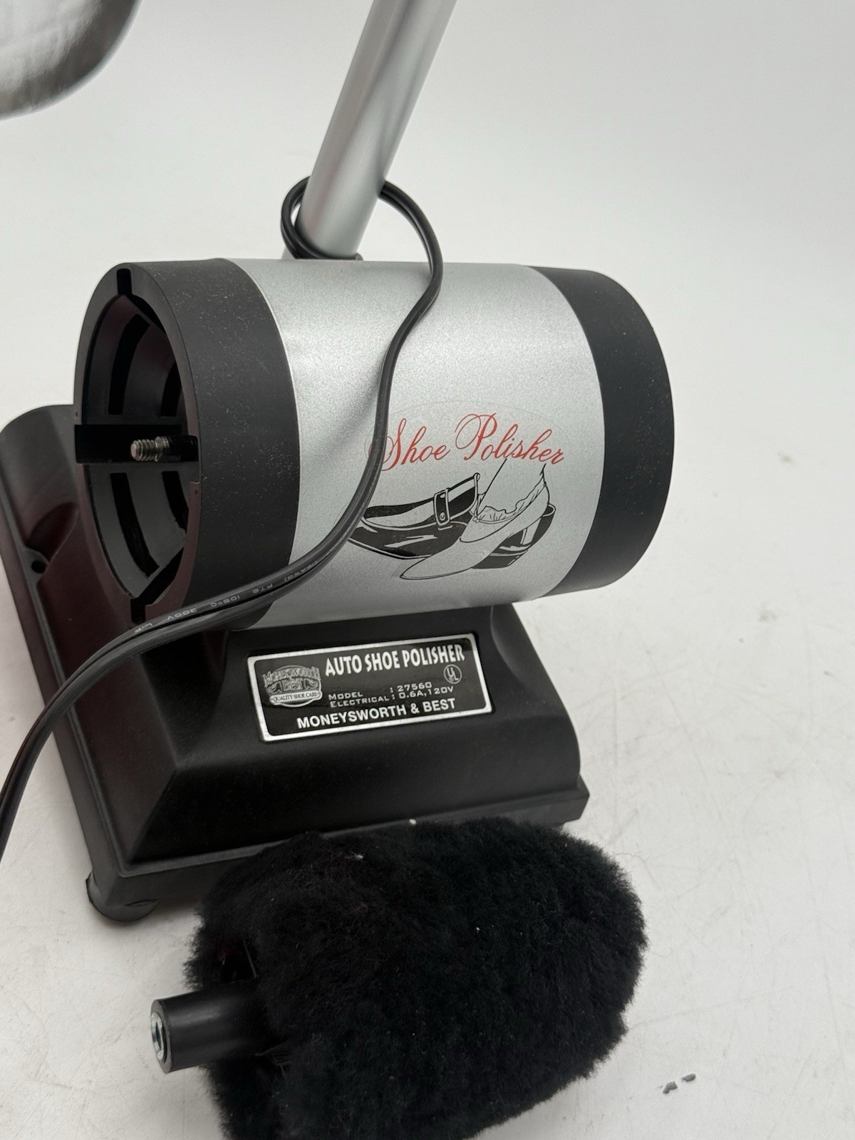 🔥Moneysworth & Best Electric Shoe Polisher, Dual-Buffer Shoe Polisher for All🌟