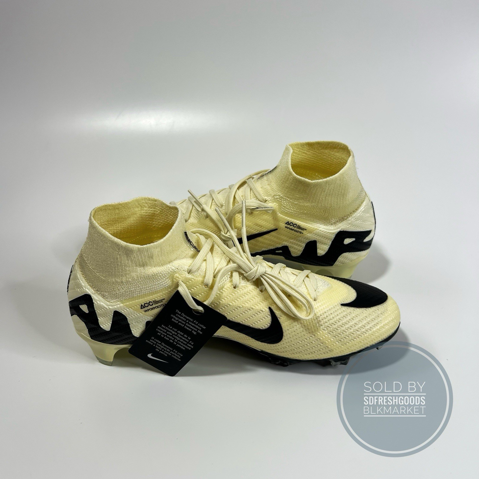Nike Mercurial Superfly 9 Elite AS FG High Lemonade FD0241-700 6M 7.5W