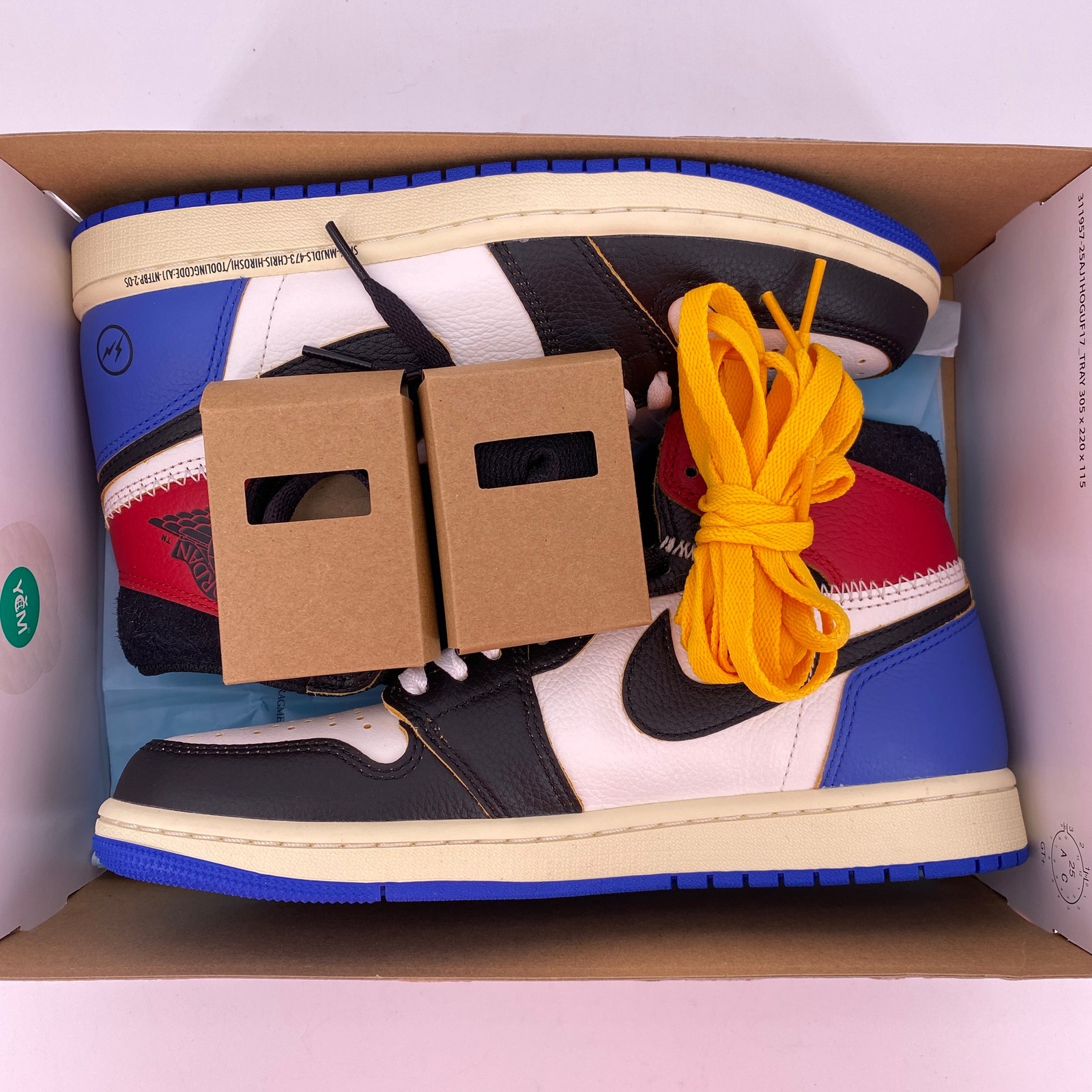 Air Jordan 1 Retro High OG “UNION FRAGMENT VARSITY RED” 2026 – Size 8 – IO7847..