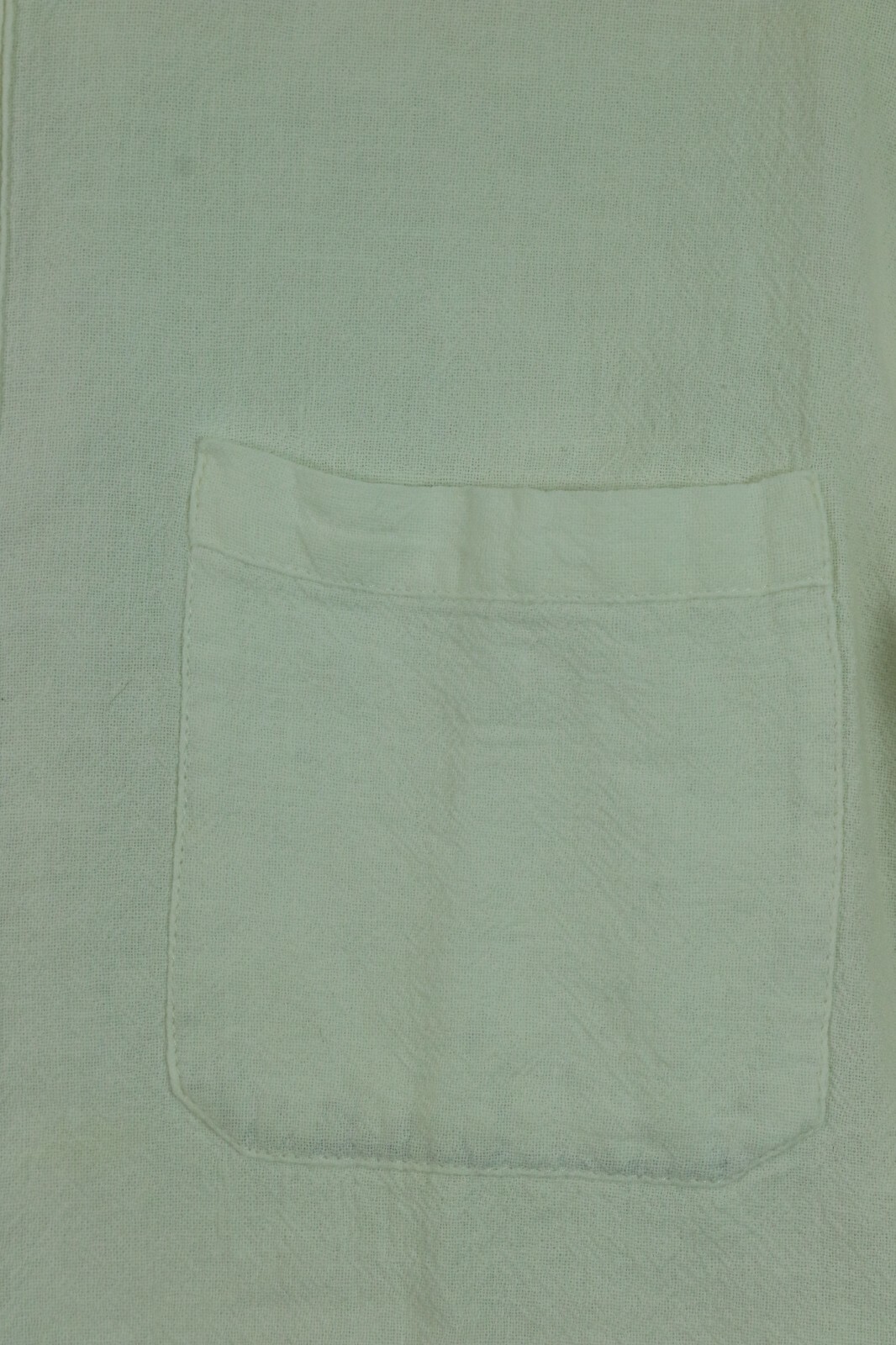 Vintage Anrrango Incan Designs S 100% Cotton Blouse Ruffle Front Made in Ecuador