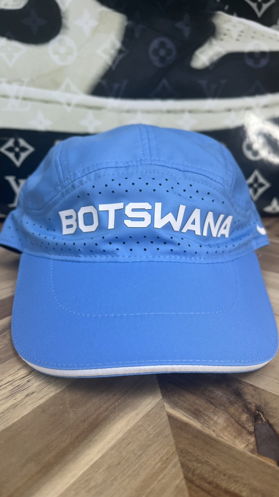 Nike “Botswana” Aerobill Tailwind Athlete Issued Cap (CT0775-412) Blue