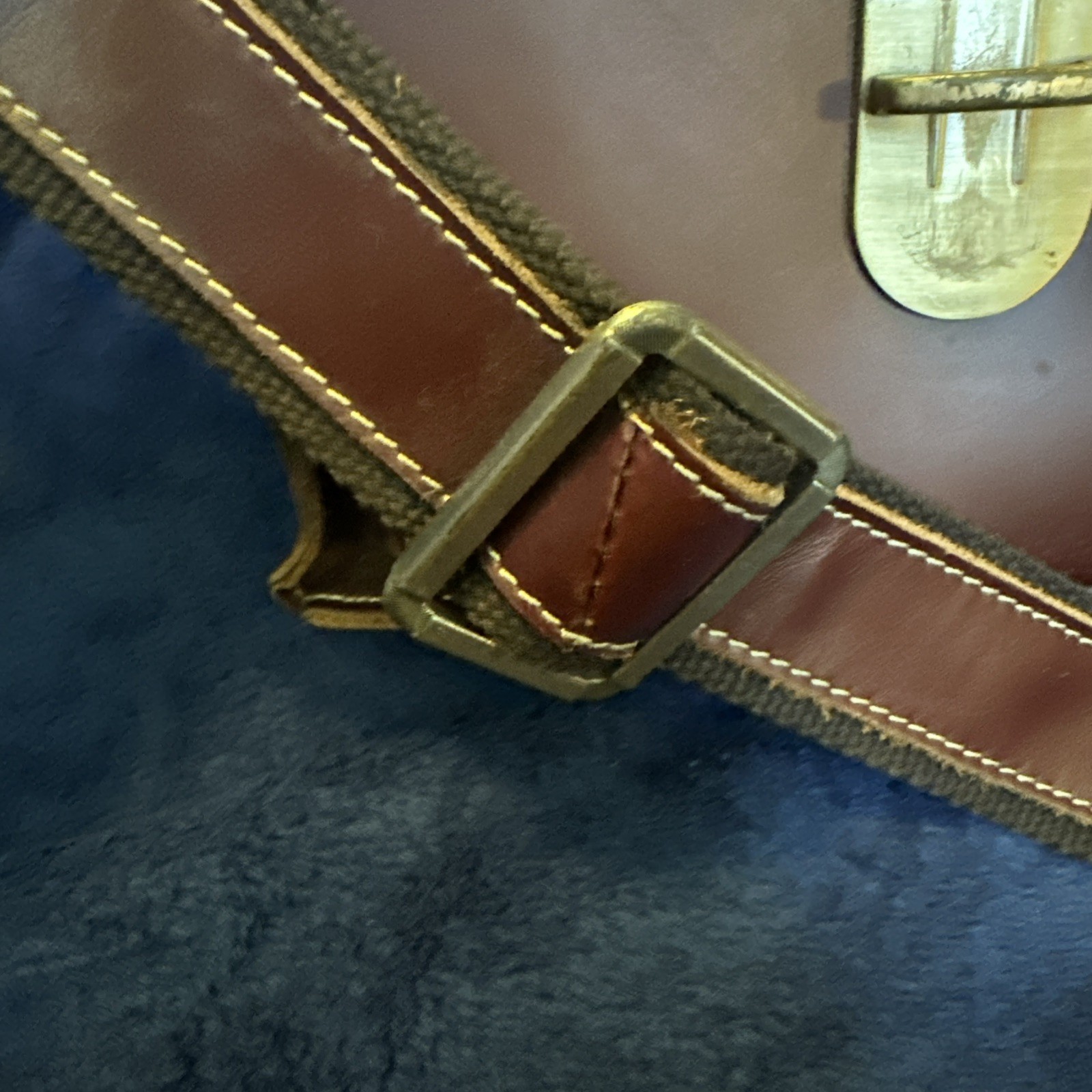 Leathario crossbody briefcase bag