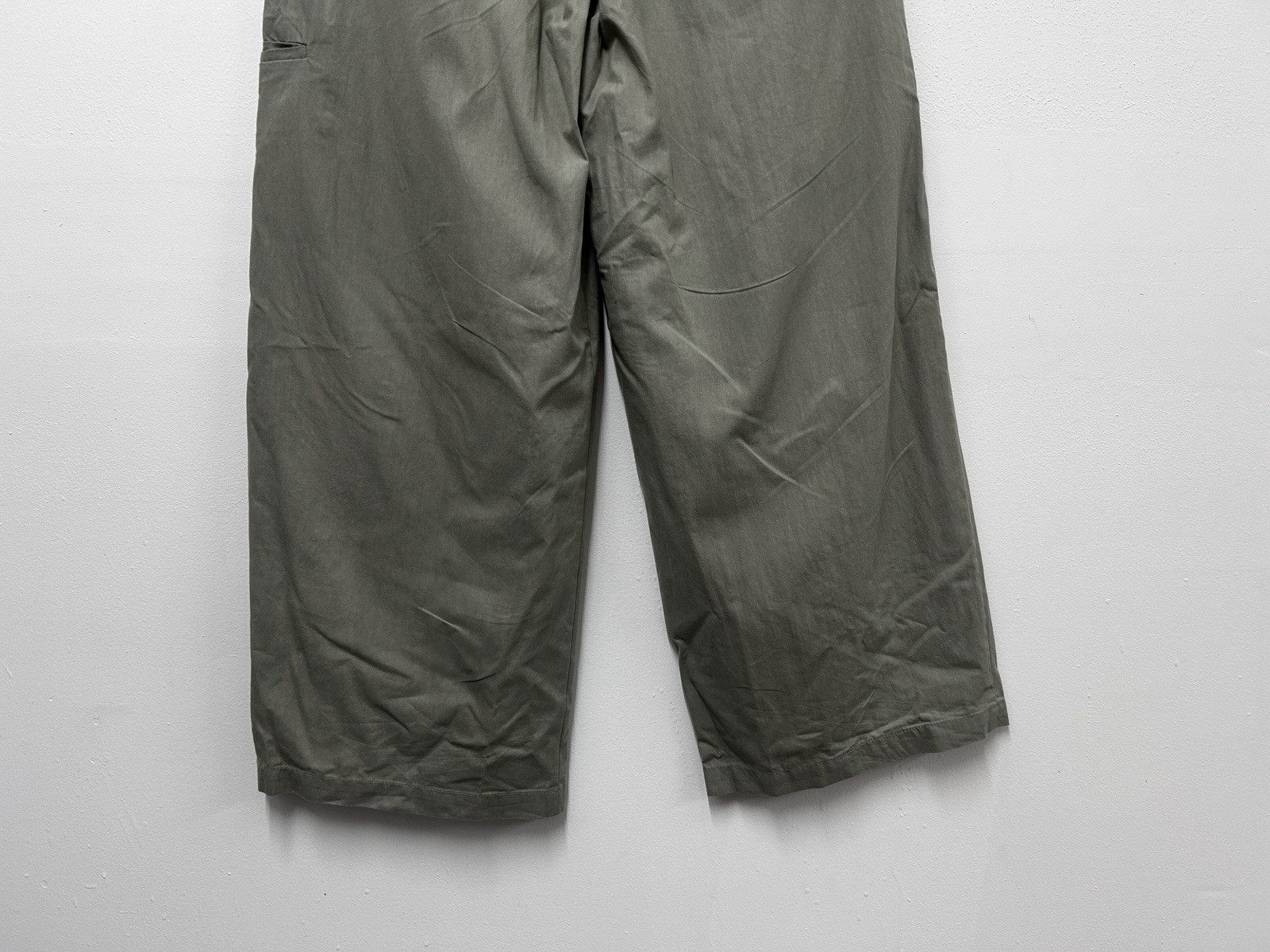 Scuffers Trousers Size 36 Grey Balloon Wide Leg Baggy Pants