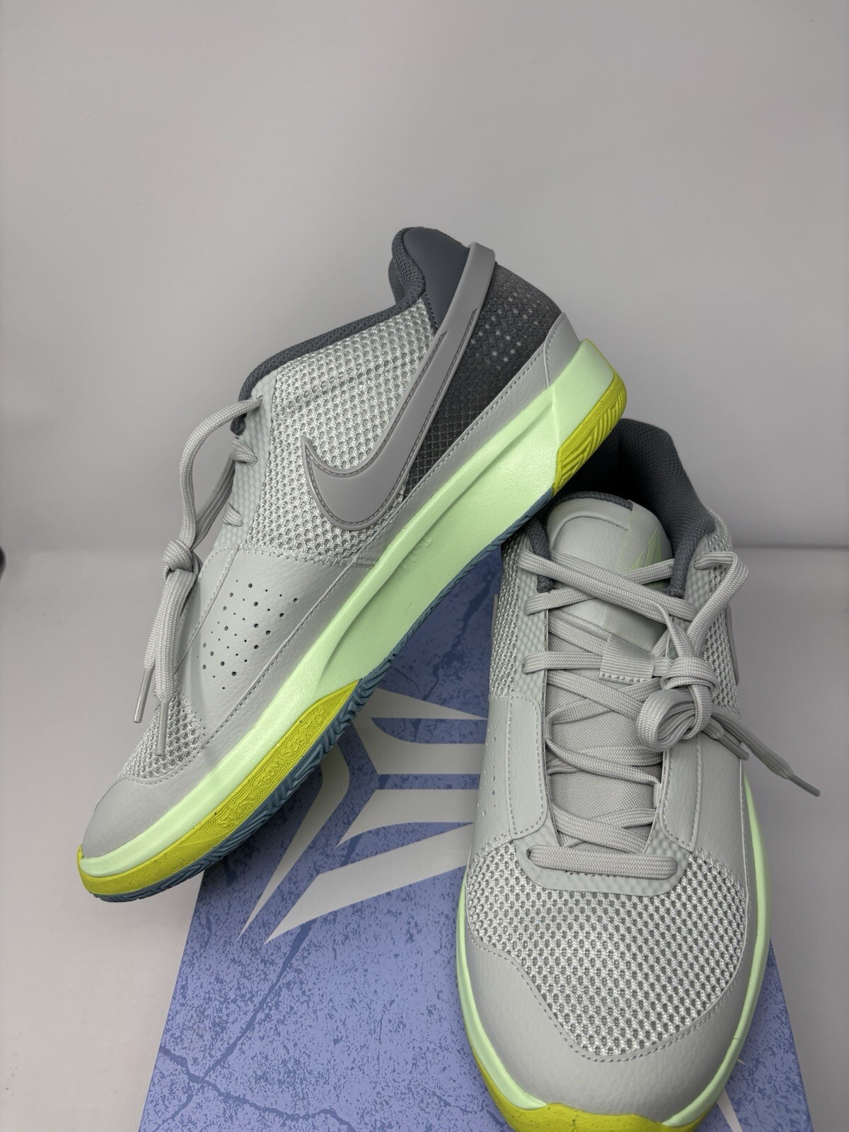 Nike Ja 1 Light Silver Mens Size Basketball Sneakers FQ4796 003 Morant New