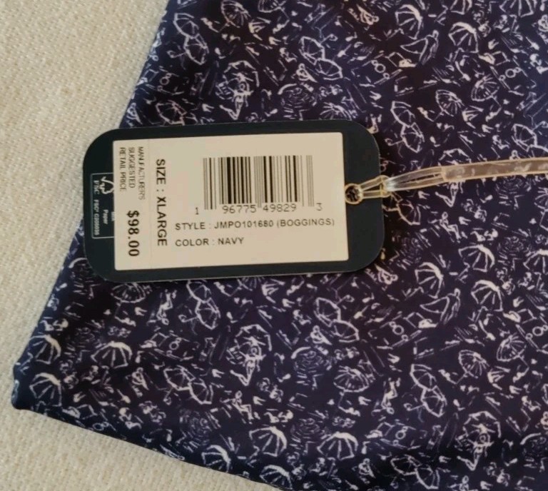 NWT XLARGE Johnnie-O Boggings Performance Polo MSRP $98