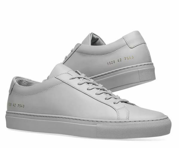 New Common Projects Original Achilles Low 1528 black white grey