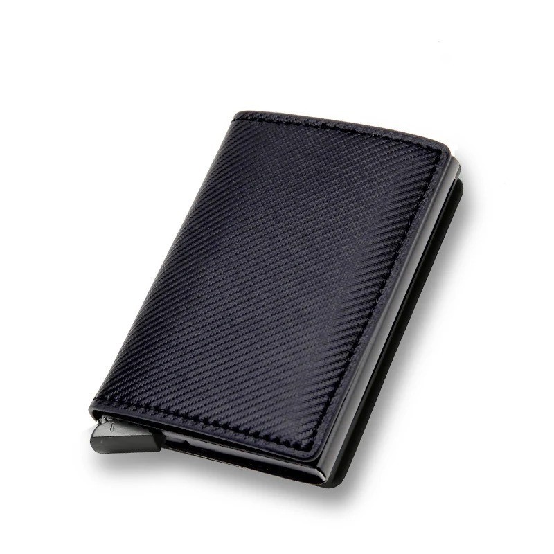 Anti Thief Rfid Credit Card Holder Smart Minimalist Wallet Men Women Slim Bank C
