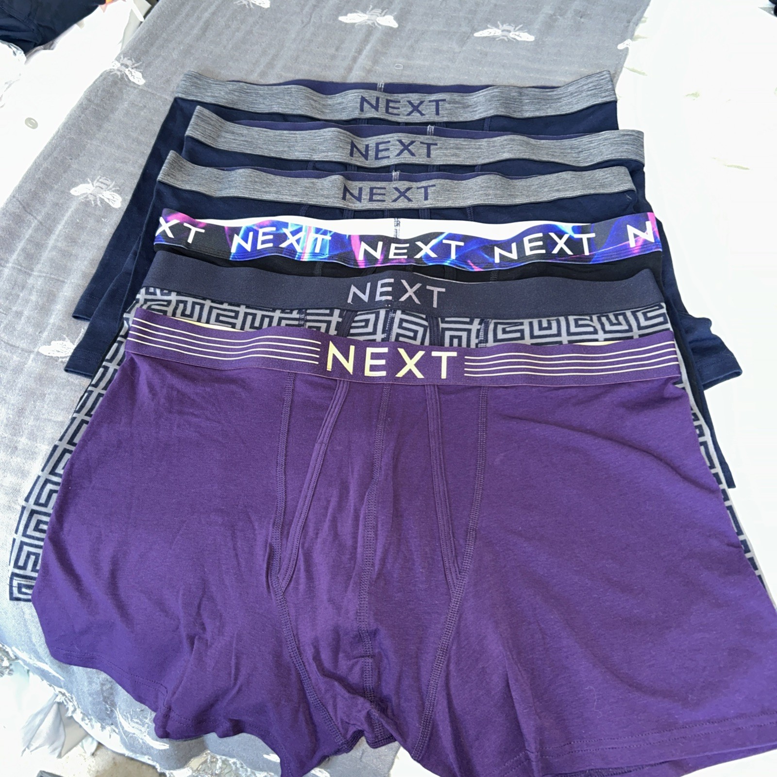 Next Men’s Pack Of 6 Boxer Shorts Underwear Size – XXL – Set of 6 New
